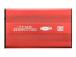 QOLTEC Ext. HDD Case HDD/SSD Red