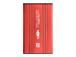 QOLTEC Ext. HDD Case HDD/SSD Red