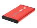 QOLTEC Ext. HDD Case HDD/SSD Red
