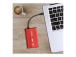 QOLTEC Ext. HDD Case HDD/SSD Red
