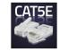 QOLTEC 54542 RJ45 Through connector plug
