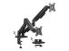 GEMBIRD Adjustable desk 2-display