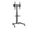 GEMBIRD TV floor stand with caster wheel