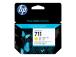 HP 3x 711 ink Yellow DJ T120 520