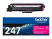 BROTHER Magenta high yield toner TN247M