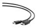 GEMBIRD cable DISPLAYPORT M -> HDMI M 1m