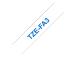BROTHER TZEFA3 Textilband 12mm 3m w/b
