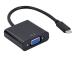GEMBIRD USB Type-C to VGA adapter cable