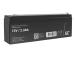 GREEN CELL Battery AGM 12V 2.3 Ah
