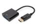 DIGITUS adaptor cable DisplayPort VGA