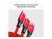 UNITEK C4049RD Unitek Cable 3-in-1, USB-