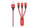 UNITEK C4049RD Unitek Cable 3-in-1, USB-