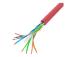 LANBERG Cable UTP 1Gb/s 305m CCA Red