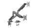 GEMBIRD Desk mounted adjustable double