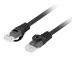 LANBERG Patchcord cat.6 UTP 2m black