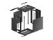 LANBERG Wall mount cabinet 19inch 12U