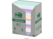 Märkmepaber 76x127mm POST-IT Recycled 655RP pastelsed värvid 16x100 lehte