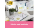 Märkmepaber 76x76mm POST-IT kanaari kollane 12x100 lehte + 12 pk TASUTA