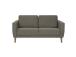 Diivan LANDO 2-kohaline, tumebeež, 158x89xH80cm