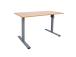 Töölaud ERGO OPTIMAL 1-mootoriga 120x60cm, tamm