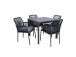 Aiamööblikomplekt CARVES laud ja 4 tooli 20929