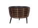 Lillepott WICKER 44x44xH34cm, pruun