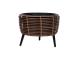 Lillepott WICKER 36x36xH27cm, pruun