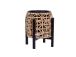 Lillepott WICKER alusega 20x20xH23cm, helepruun
