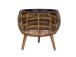 Lillepott WICKER 48x48xH43cm, helepruun
