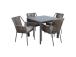 Aiamööblikomplekt CARVES laud ja 4 tooli 21180