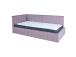 Voodi JASPER 90x200cm, madratsiga HARMONY UNO, roosa
