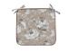 Toolikate ZHAO 39x39cm, paksus 2,5cm, hallid roosid, 50% puuvill, 50% polüester, kangas 037