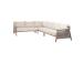Nurgadiivan DIANA 286x218xH70/78cm, beige