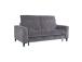 Diivanvoodi FRODE vedrumadratsiga 204x100xH90/108cm, hall