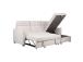 Nurgadiivanvoodi SCALA 244x155/88xH102cm, helehall