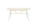Söögilaud DESMOND 160x90xH76cm, beež