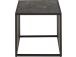 Abilaud STRINGTON 40x40xH40cm, must, melamiin, MDF, teras