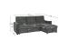 Nurgadiivanvoodi SCALA 244x155/88xH102cm, oliiviroheline