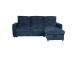 Nurgadiivanvoodi SCALA 244x155/88xH102cm, sinine