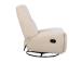 Tugitool WILLA manuaalne recliner, pöörlev ja kiikuv 82x97xH96cm, beež