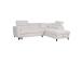 Nurgadiivanvoodi SAMANTHA PN 255x95/205xH82/99cm, valge