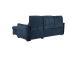 Nurgadiivanvoodi SCALA 244x155/88xH102cm, sinine