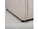 Diivan CALLA 2,5-kohaline 184x100xH92cm, kaeravalge