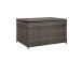 Padjakast WICKER 122x52xH62cm, tumepruun