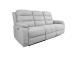 Diivan MIMI 3-kohaline elektriline recliner 208x93xH102cm, helehall