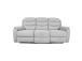 Diivan MIMI 3-kohaline elektriline recliner 208x93xH102cm, helehall