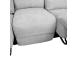 Diivan MIMI 3-kohaline elektriline recliner 208x93xH102cm, helehall