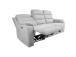 Diivan MIMI 3-kohaline elektriline recliner 208x93xH102cm, helehall
