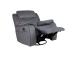 Tugitool GENTRY kiikuv ja pöörlev manuaalne recliner, hall