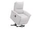 Tugitool GIANNI elektriline lift recliner 85x86xH106cm, hallikasvalge